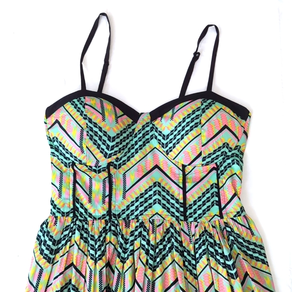 NWT American Rag Colorful Bustier Style Sun Dress Size XL - Picture 2 of 10